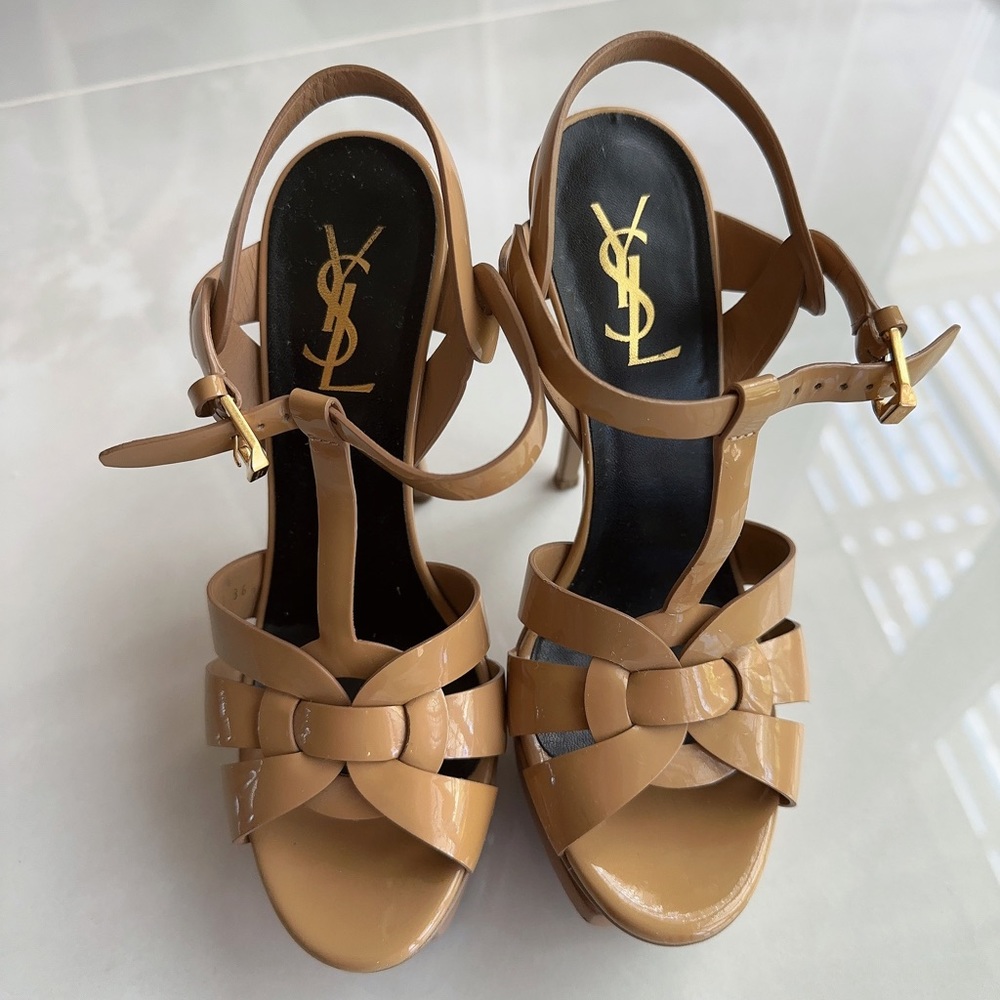 Saint Laurent Tribute Sandals
